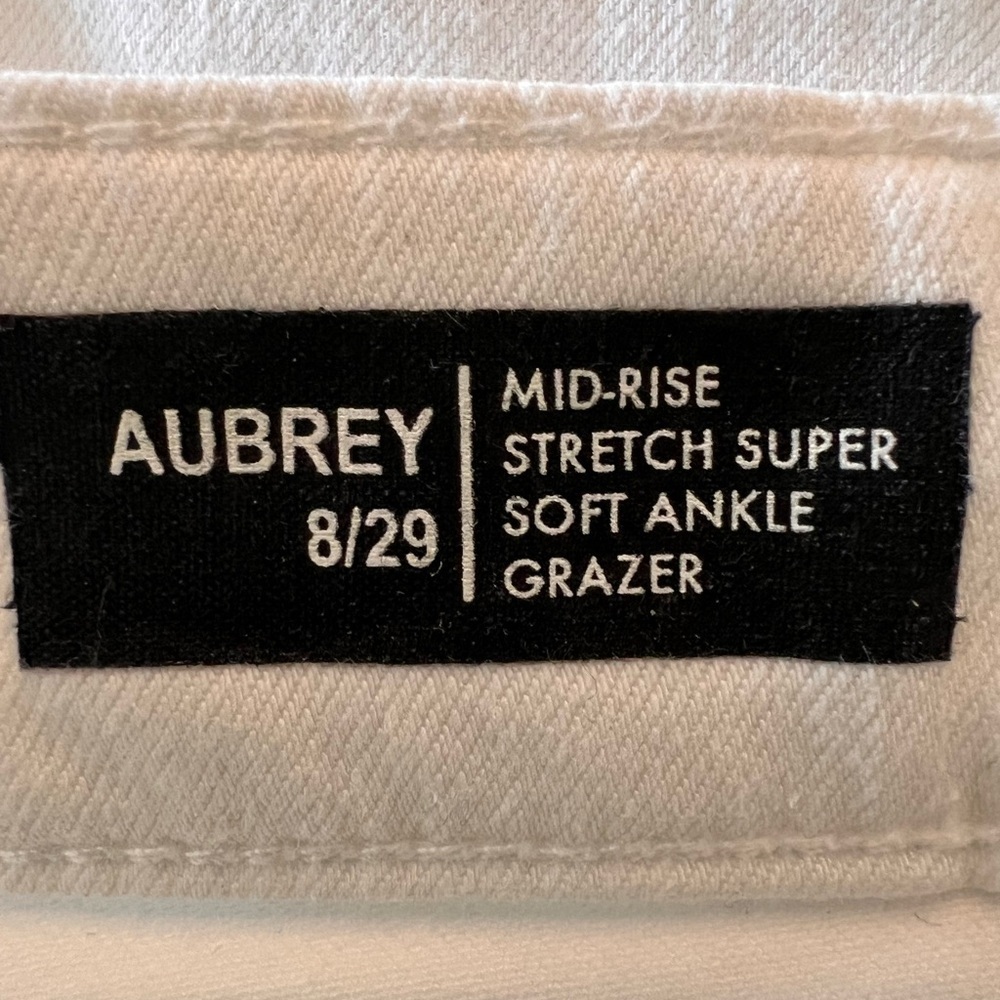 Buffalo David Bitton White Skinny Denim Jeans. Size 8/29 - Picture 3 of 7